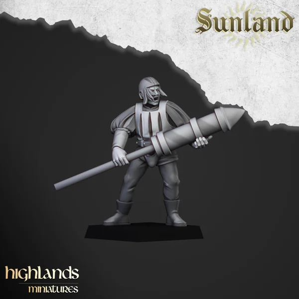 Highlands Miniatures - Sunland - Rocket Launcher