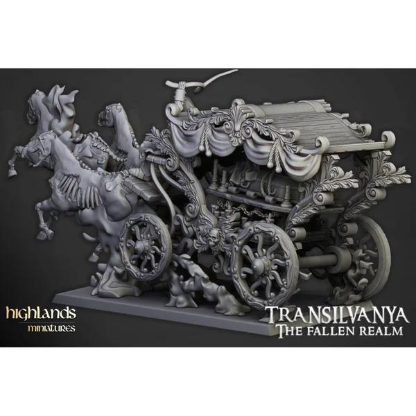 Highlands Miniatures - Transilvanya - Undead Boyar Chariot