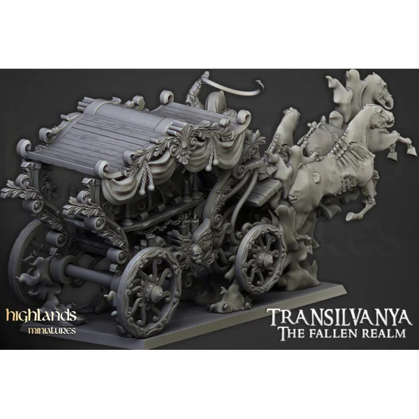 Highlands Miniatures - Transilvanya - Undead Boyar Chariot