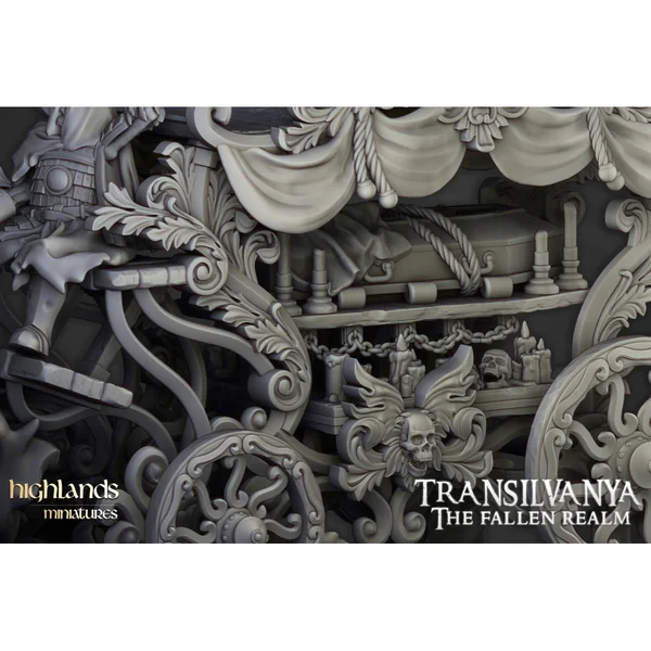 Highlands Miniatures - Transilvanya - Undead Boyar Chariot