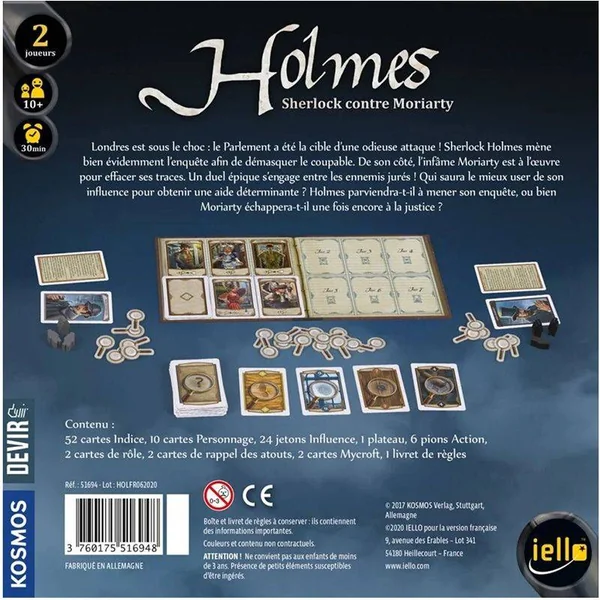 Holmes - Sherlock contre Moriarty