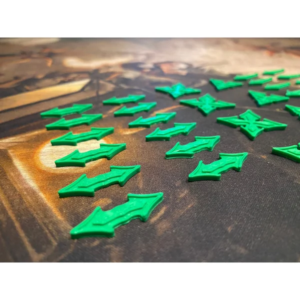 Horreur à Arkham JCE - Flèches de chemin vertes