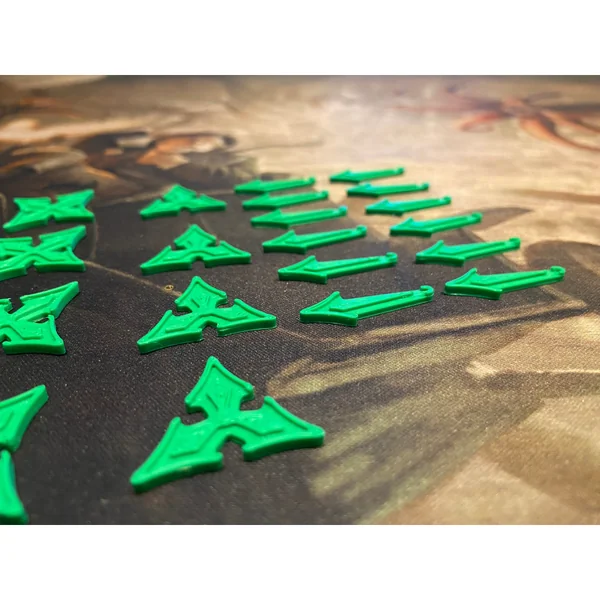 Horreur à Arkham JCE - Flèches de chemin vertes