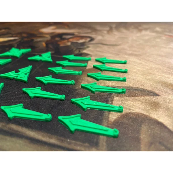 Horreur à Arkham JCE - Flèches de chemin vertes