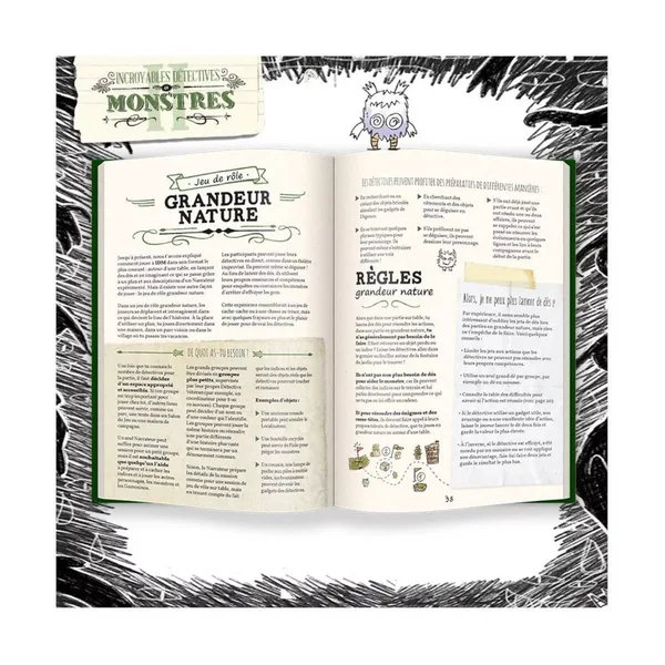 Incroyables Détectives de Monstres : Livre de Base