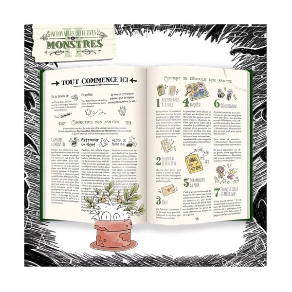 Incroyables Détectives de Monstres : Livre de Base
