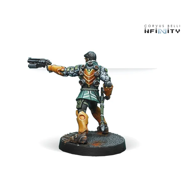 Infinity - Yu Jing - Kǎnrèn Counter-insurgency Group (Boarding Shotgun, Chain-Colt)