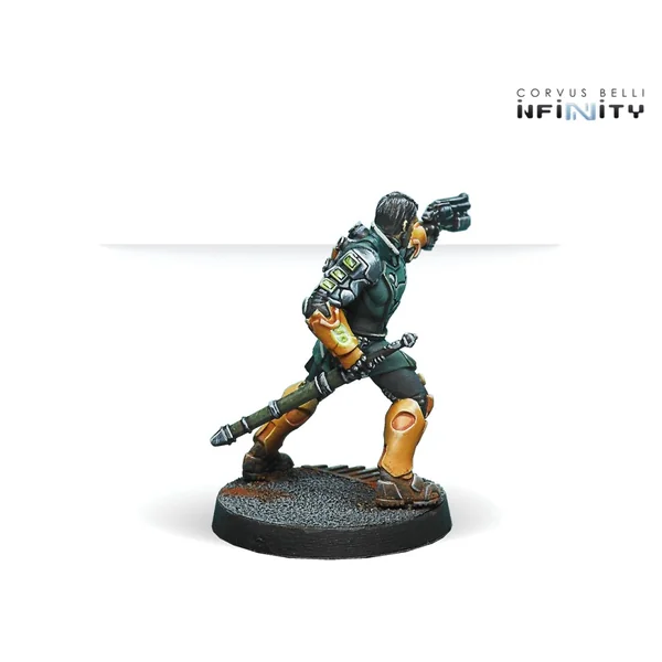 Infinity - Yu Jing - Kǎnrèn Counter-insurgency Group (Boarding Shotgun, Chain-Colt)