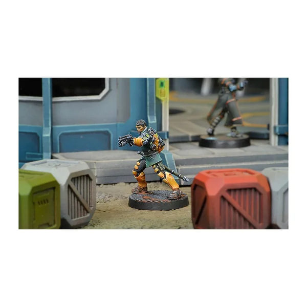 Infinity - Yu Jing - Kǎnrèn Counter-insurgency Group (Boarding Shotgun, Chain-Colt)