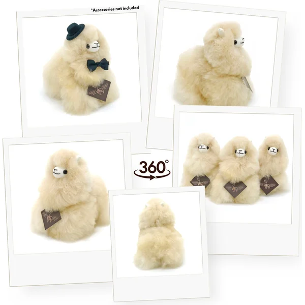 INKARI Peluche Alpaga Mini Blond 15cm