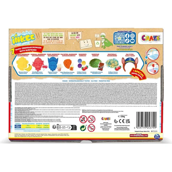 INKEE - coffret cadeau Pat' Patrouille