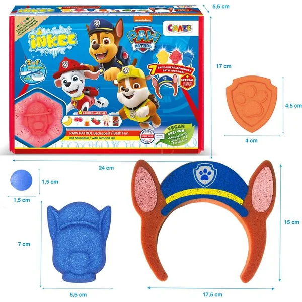 INKEE - coffret cadeau Pat' Patrouille