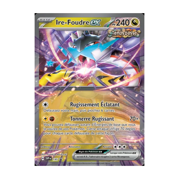 Ire -Foudre ex – Promos Écarlate a Violet – 145