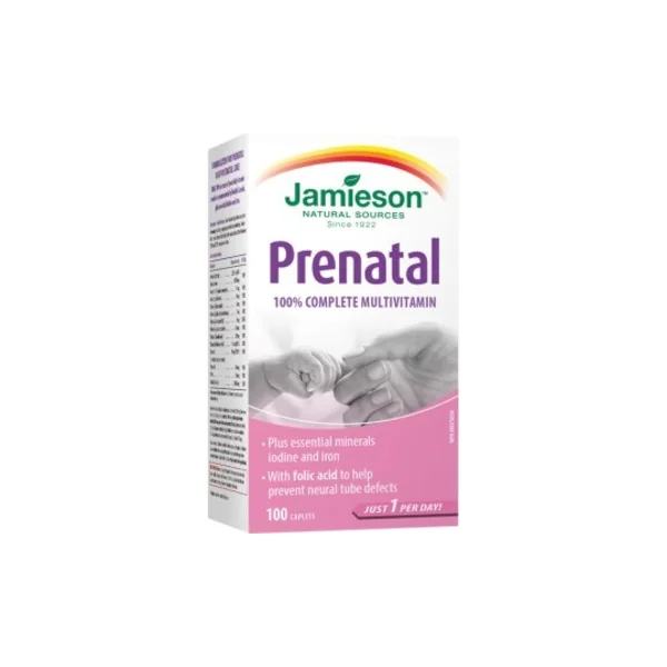 Jamieson Prenatal COMPLETE multivitamine 100 comprimés