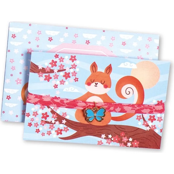 Janod Atelier Kit Créatif Fabrication de Bijoux Bracelets de Vœux 5 pcs