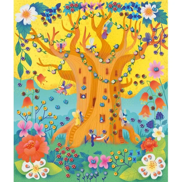 Janod Atelier Maxi Coffret Créatif Création avec pâte polymère Jardin Secret