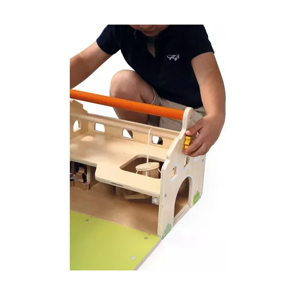 Janod Ma première ferme avec tracteur et animaux en bois