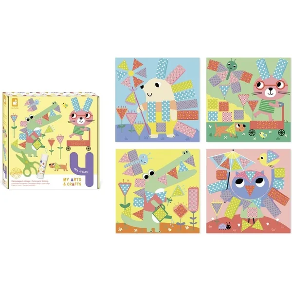 Janod My arts&crafts Découpage et collage