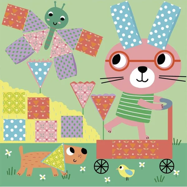 Janod My arts&crafts Découpage et collage