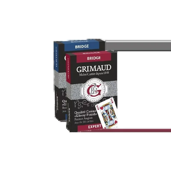 Jeu de 54 cartes Grimaud Expert - Bridge et Poker