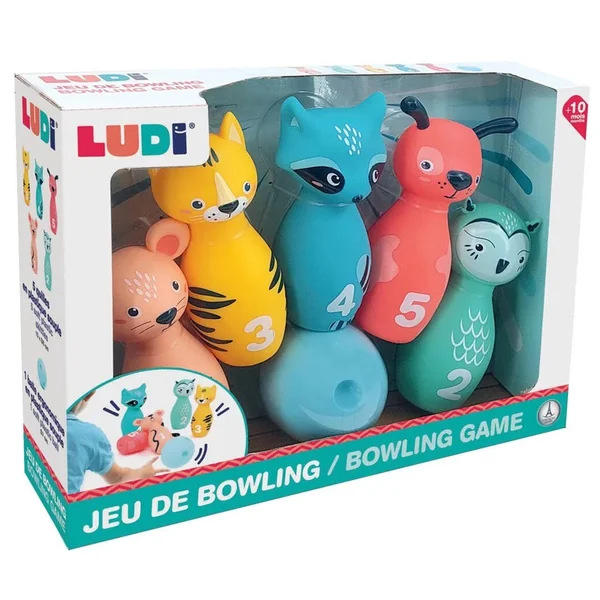 Jeu de bowling : 5 quilles souples - Ludi