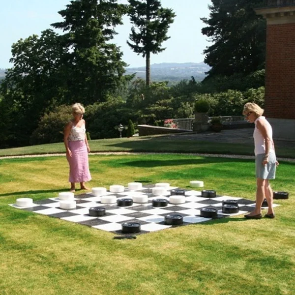 Jeu de Dames Géant XXL 25 cm - Ubergames