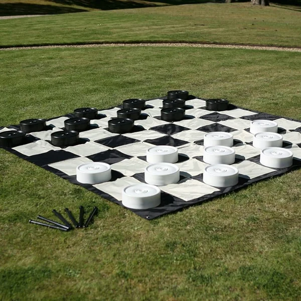 Jeu de Dames Géant XXL 25 cm - Ubergames