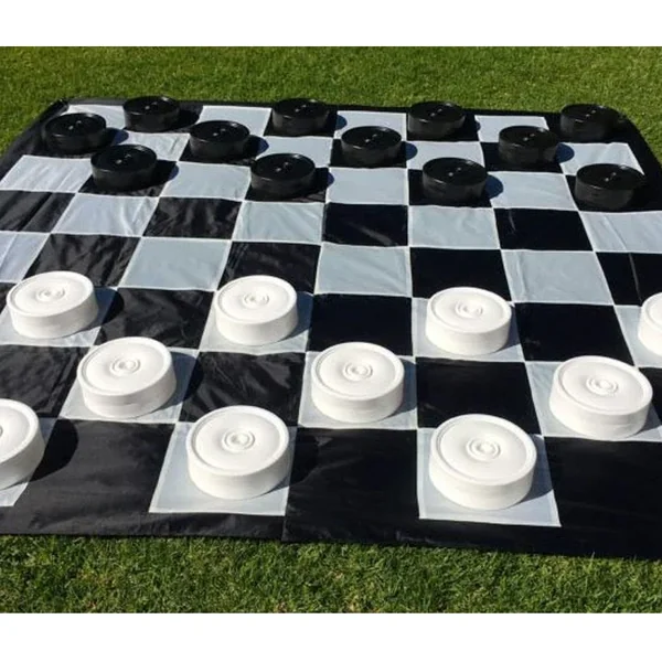 Jeu de Dames Géant XXL 25 cm - Ubergames