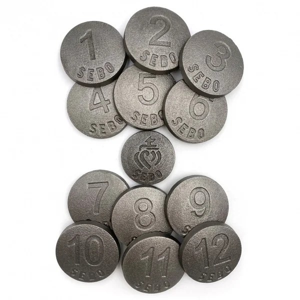 Jeu de palets vendéens en fonte de loisir