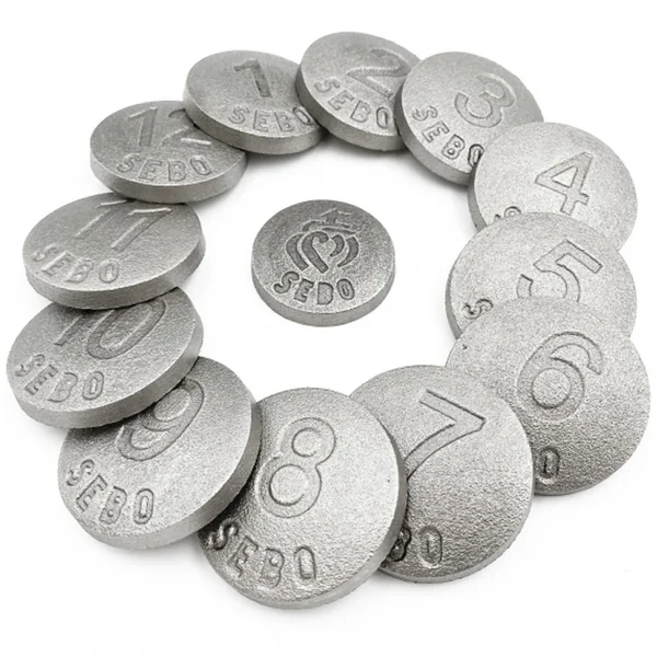 Jeu de palets vendéens en fonte de loisir