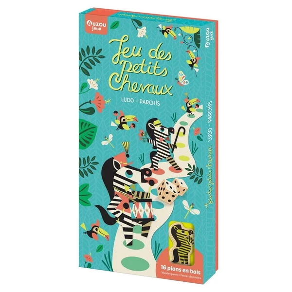 Jeu des Petits Chevaux - Auzou