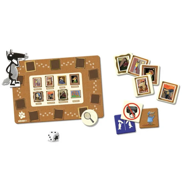 Jeu du Loup : Enquête au musée - Auzou