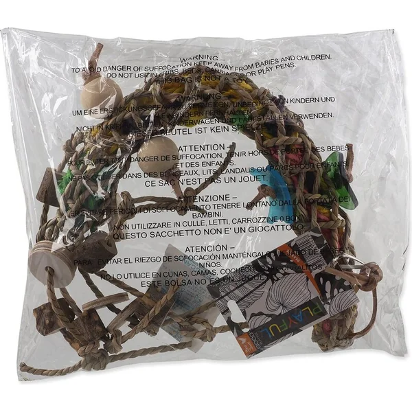 Jouet Bird Jewel en corde suspendue à grimper 60x13cm