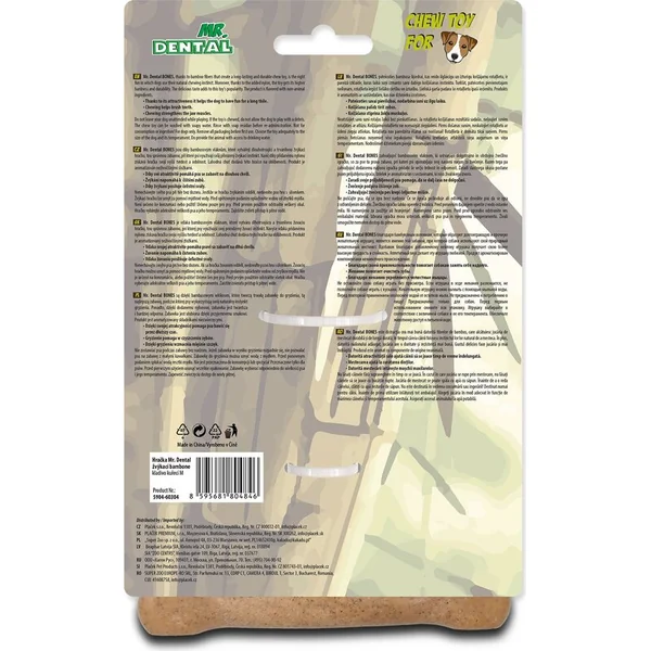 Jouet Mr. Dental marteau à mâcher os de poulet M