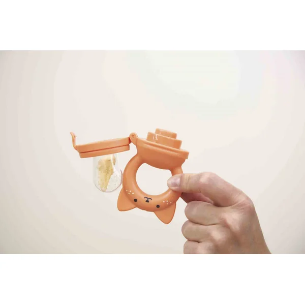 Kaloo Grignoti Ensemble pour les premiers repas - Bavoir et tétine pour purées