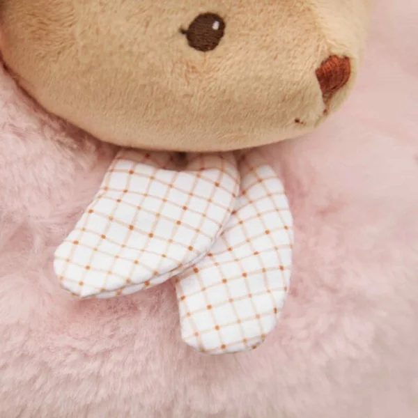 Kaloo Intemporel Lapin en peluche rose 17 cm