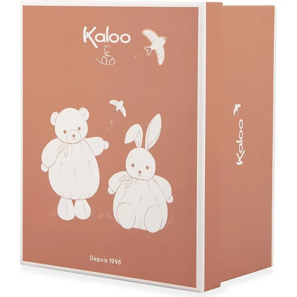 Kaloo Intemporel Lapin en peluche rose 17 cm