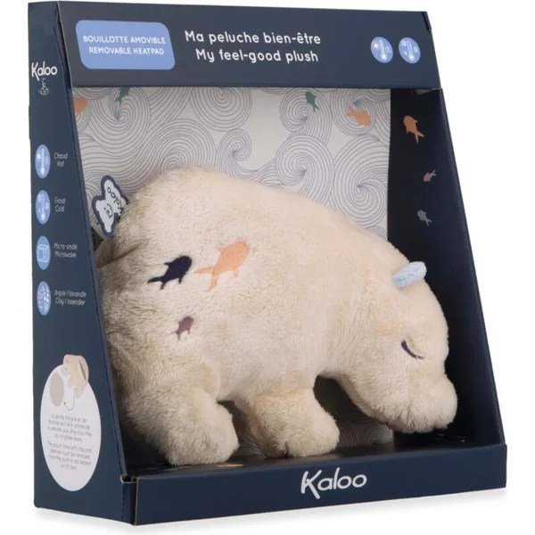Kaloo Petit Calme Ours en peluche avec coussin de lavande pour un meilleur sommeil 15 cm