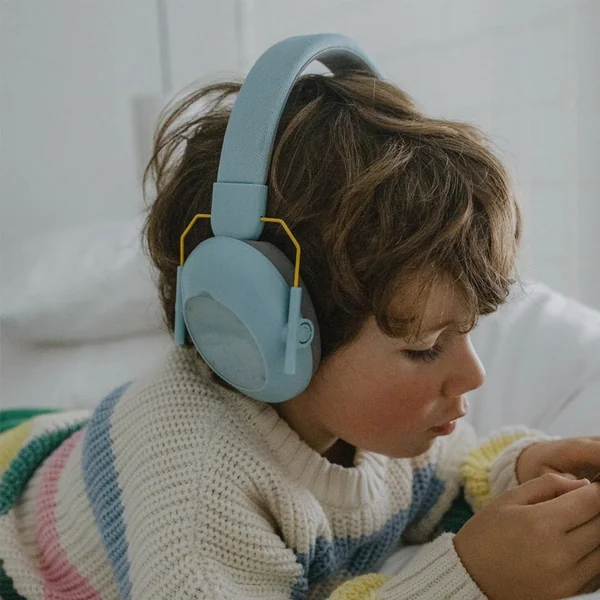 KIDYNOISE Casque anti bruit bleu - Kidywolf