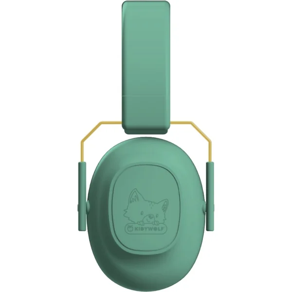KIDYNOISE Casque anti bruit vert - Kidywolf
