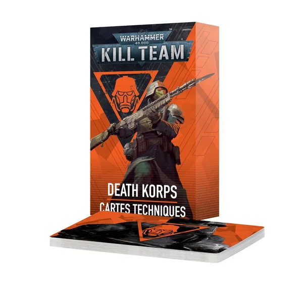 Kill Team - Cartes Techniques - Death Korps