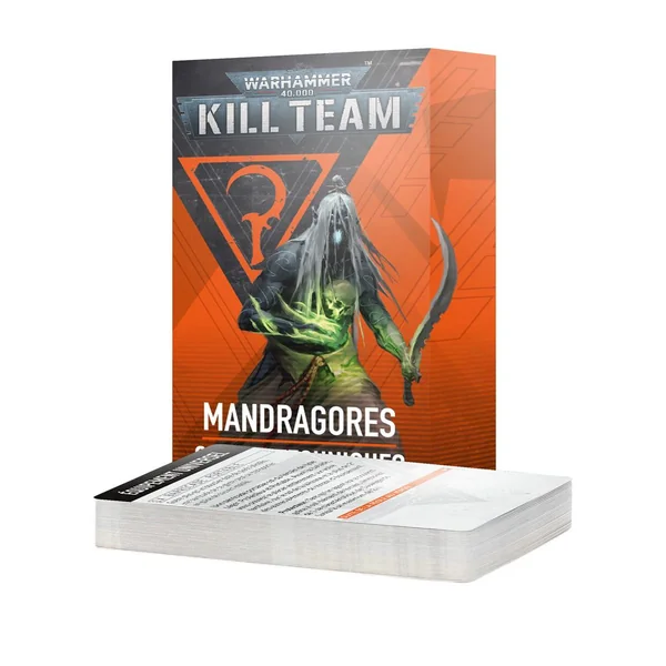 Kill Team - Cartes Techniques - Mandragores