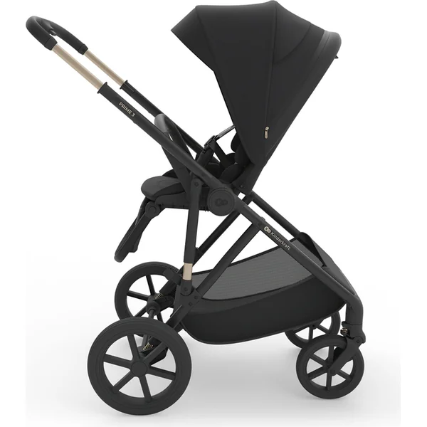 KINDERKRAFT Poussette combinée 3 en 1 Prime 3 Venezian Black