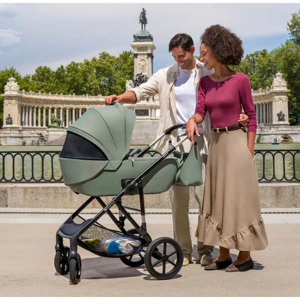 KINDERKRAFT Poussette combinée 3 en 1 Prime 3 Venezian Black