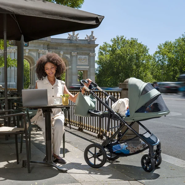 KINDERKRAFT Poussette combinée 3 en 1 Prime 3 Venezian Black