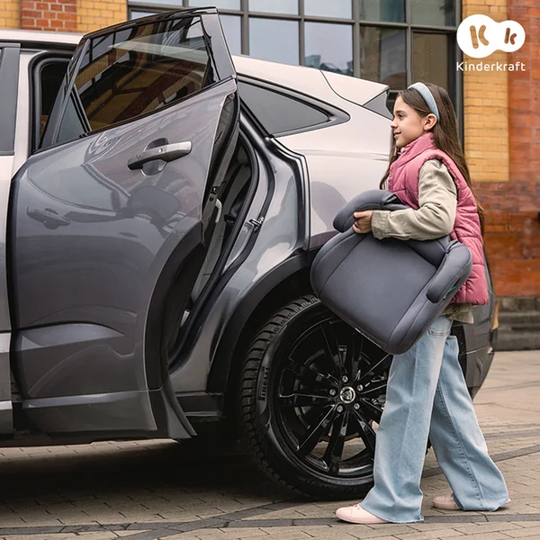 KINDERKRAFT Siège auto i-Spark i-Size 100-150 cm Gris