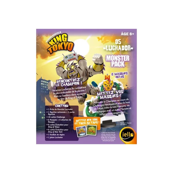 King of Tokyo - Monster Pack : Luchador - Extension