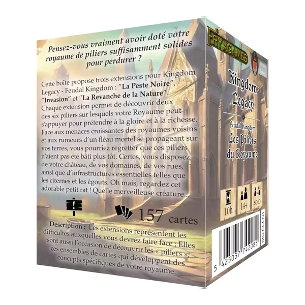 Kingdom Legacy : Les Piliers du Royaume - Extension