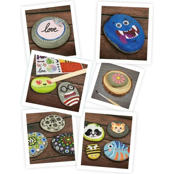 Kit créatif pour peindre des pierres