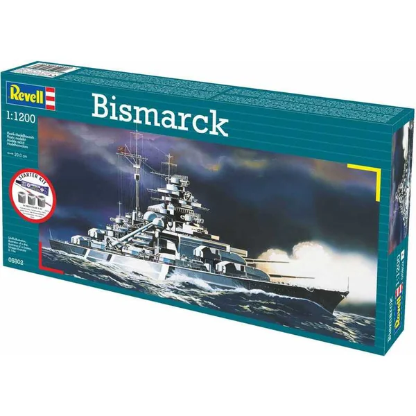 Kit de démarrage bateau 75802 - Bismarck (1:1200)